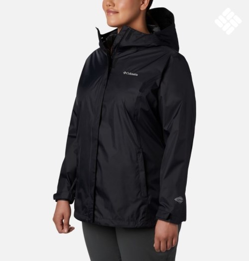 Women's Columbia Arcadia II Jackets Black | Plus Size CA-I0516